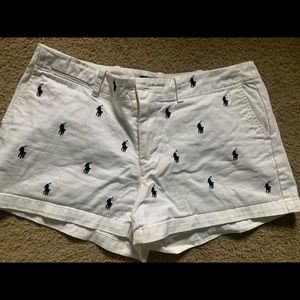 Ralph Lauren white shorts